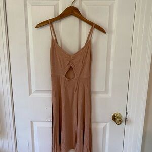 AEO Pink Sleeveless Dress with cutout